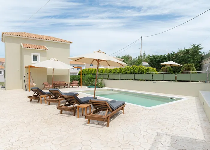 וילה Vasilopoulos Residences - Chloe With Private Pool *