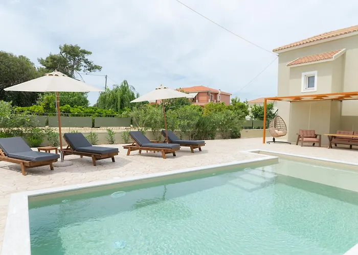 וילה Vasilopoulos Residences - Chloe With Private Pool